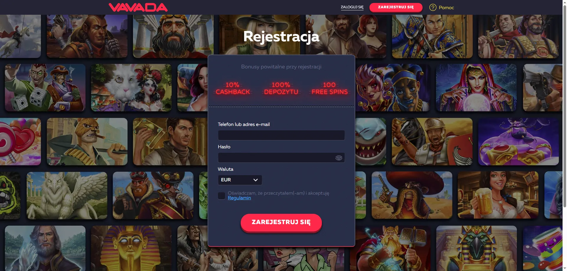Rejestracja w Vavada Casino – krok po kroku dla polskich graczy
