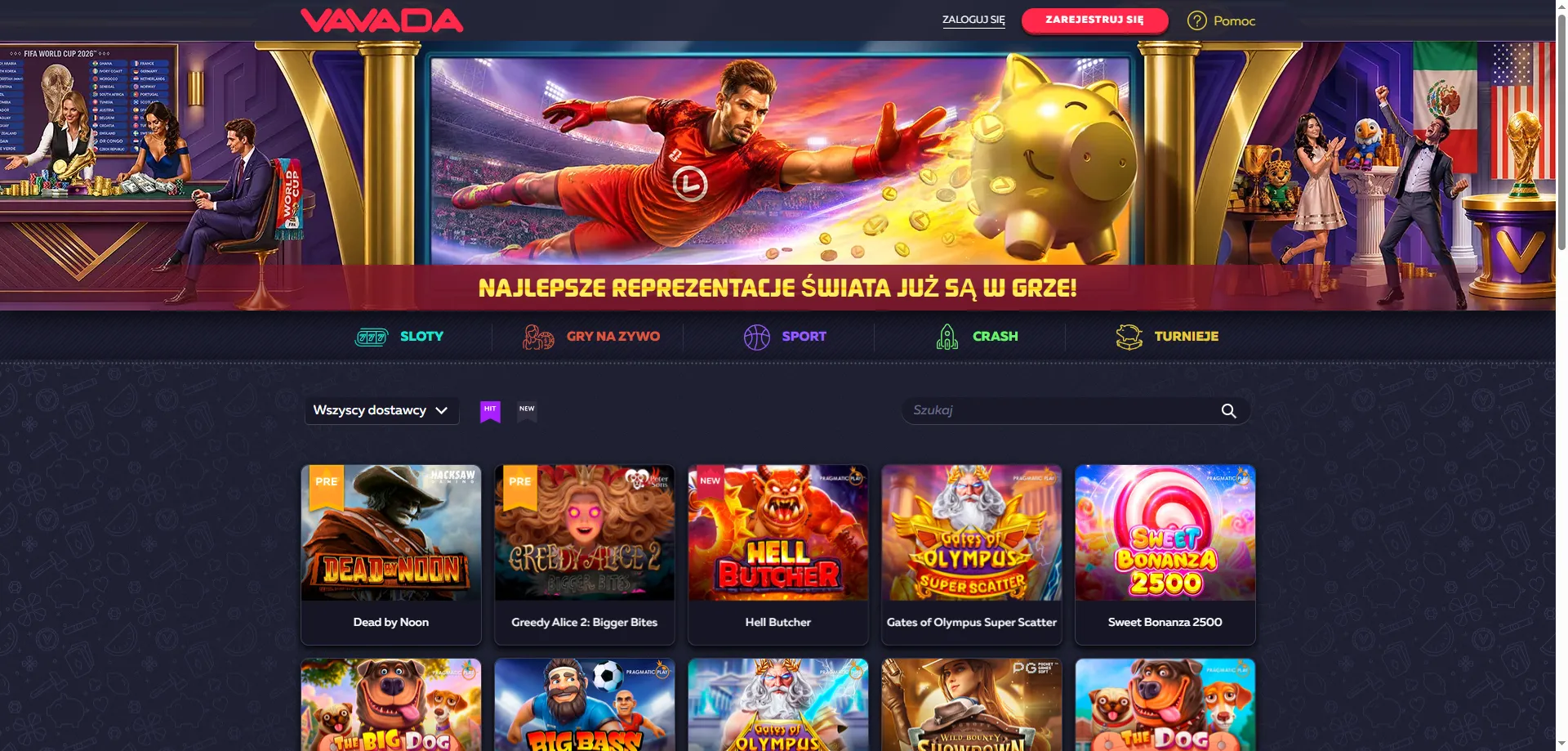 Vavada Casino – kasyno online dla graczy z Polski 2026